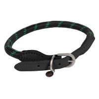 Collar de perro Anam Cara cuerda HKM Brandy Marrón