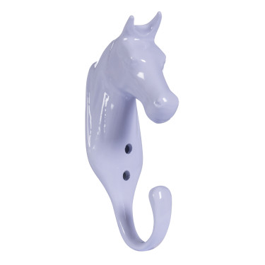 Soporte para bridas con cabeza de caballo en aluminio HKM