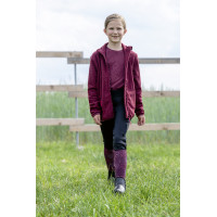 Chaqueta polar Anni HKM Rojo oscuro