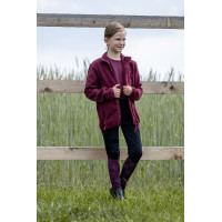 Chaqueta polar Anni HKM Rojo oscuro