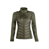 Chaqueta acolchada Prag Style HKM Verde oliva