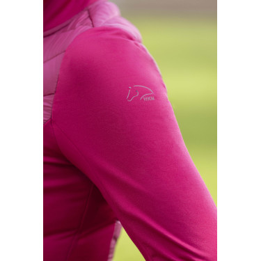 Chaqueta acolchada Prag Style HKM Arándano Rosa Chaqueta acolchada Prag Style HKM Arándano Rosa