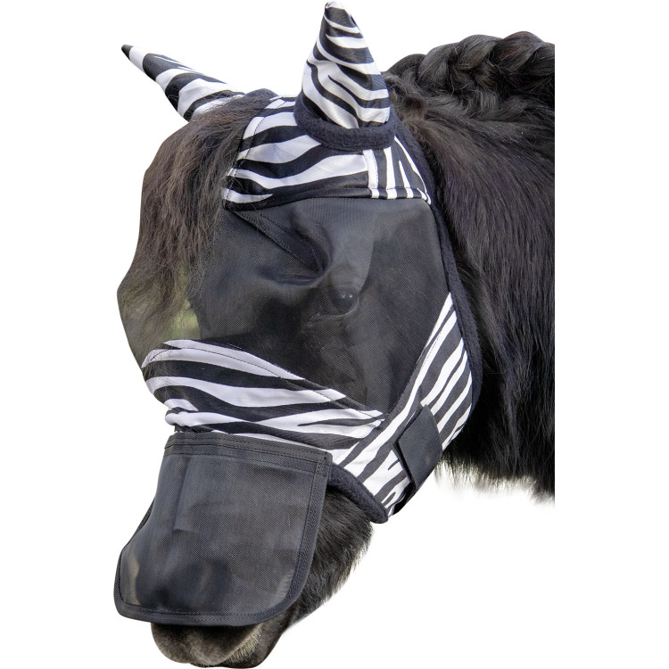 Máscara anti-moscas Zebra Shetty HKM