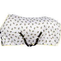 Cubierta anti-moscas Bee HKM Blanco / amarillo