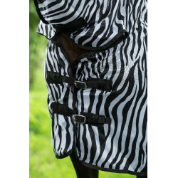 Manta y cubrecuello antimoscas Zebra HKM Manta y cubrecuello antimoscas Zebra HKM