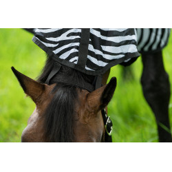 Manta y cubrecuello antimoscas Zebra HKM Manta y cubrecuello antimoscas Zebra HKM