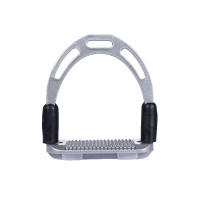 Estribos de seguridad Ultra Safety de aluminio HKM Plata extraflex