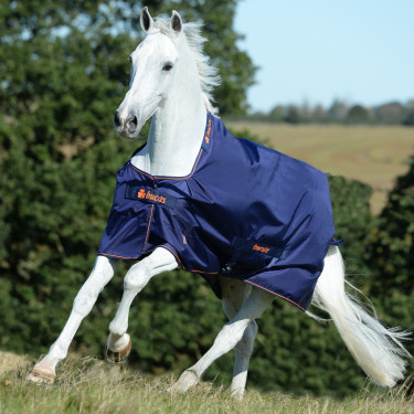Couverture Bucas Therapy Turnout Light 50g Azúl marino / naranja Couverture Bucas Therapy Turnout Light 50g Azúl marino / naranja