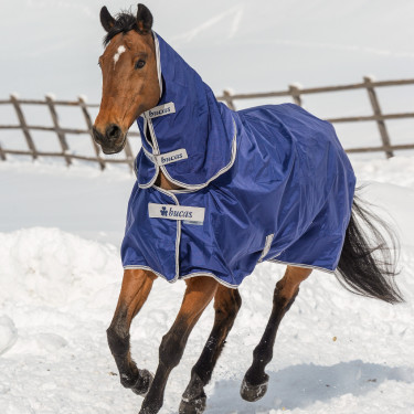 Couverture Bucas Atlantic Turnout 200g Azul marino Couverture Bucas Atlantic Turnout 200g Azul marino