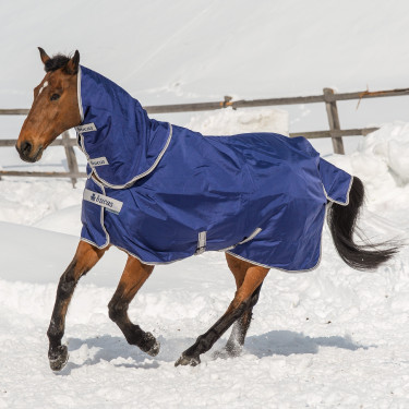 Couverture Bucas Atlantic Turnout 200g Azul marino Couverture Bucas Atlantic Turnout 200g Azul marino