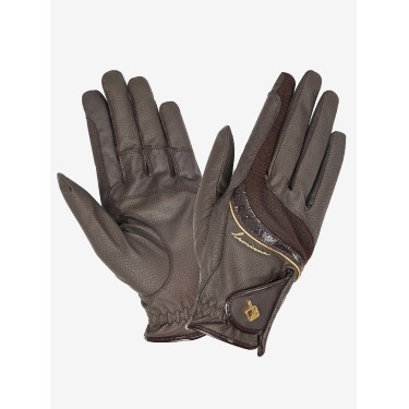 Guantes de concurso LeMieux Castaño Marrón Guantes de concurso LeMieux Castaño Marrón