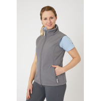 Chaleco sin mangas Softshell Trisha para mujer Horze Gris perla ahumado Chaleco sin mangas Softshell Trisha para mujer Horze Gris perla ahumado