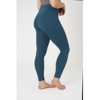 Leggings de equitación con grip integral Alyssa para mujer Horze Azul legión Leggings de equitación con grip integral Alyssa para mujer Horze Azul legión