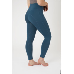Leggings de equitación con grip integral Alyssa para mujer Horze Azul legión Leggings de equitación con grip integral Alyssa para mujer Horze Azul legión