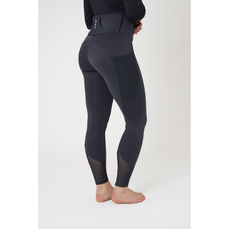 Pantalón de equitación con culera completa grip Ebba para mujer con malla Horze Pantalón de equitación con culera completa grip Ebba para mujer con malla Horze