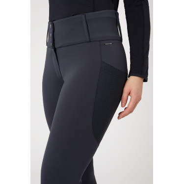 Pantalón de equitación con culera completa grip Ebba para mujer con malla Horze Pantalón de equitación con culera completa grip Ebba para mujer con malla Horze