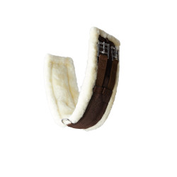 Cincha de doma Tartu de neopreno con piel sintética no extraíble Horze Cincha de doma Tartu de neopreno con piel sintética no extraíble Horze