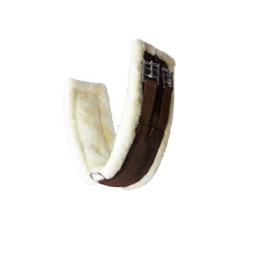 Cincha de doma Tartu de neopreno con piel sintética no extraíble Horze Cincha de doma Tartu de neopreno con piel sintética no extraíble Horze