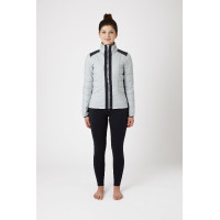 Chaqueta de equitación Cameron para mujer Horze Gris niebla del puerto