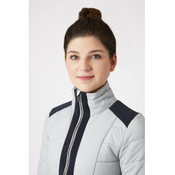 Chaqueta de equitación Cameron para mujer Horze Gris niebla del puerto