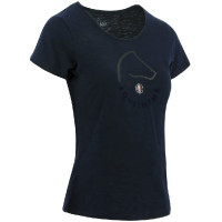 Camiseta Equithème Claire Azul marino
