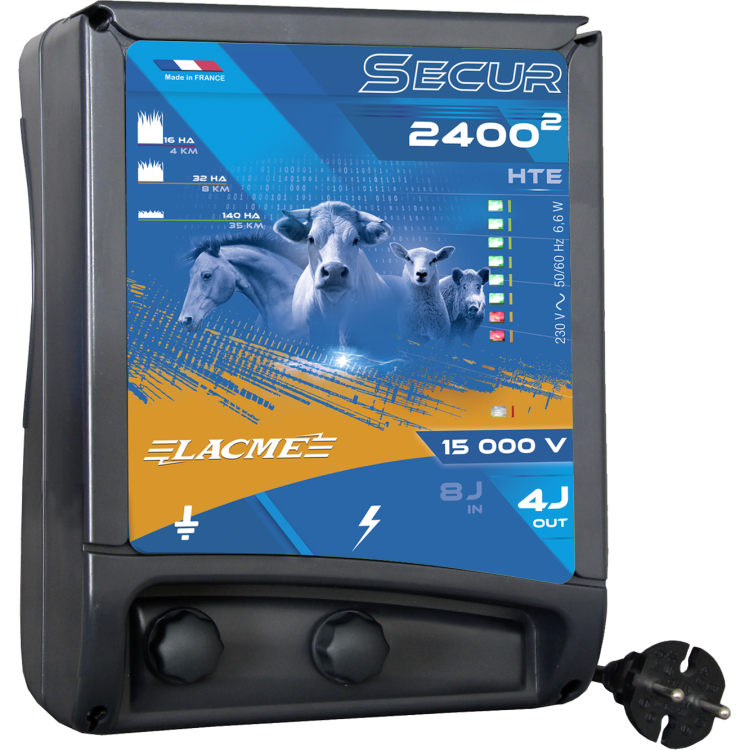 Pastor eléctrico Lacmé Secur 2400 Pastor eléctrico Lacmé Secur 2400