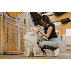 Pantalón Equithème Flora con culera de silicona Verde salvia Pantalón Equithème Flora con culera de silicona Verde salvia