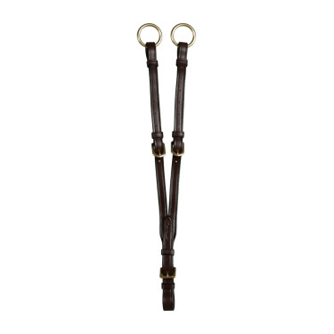 Horquilla de Martingala Con Anillas Dy'on Colección D Castaño Marr&amp;amp;oacute;n