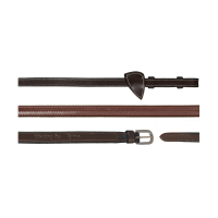 Riendas de Goma 1/2 Dy'on Working Castaño Marrón