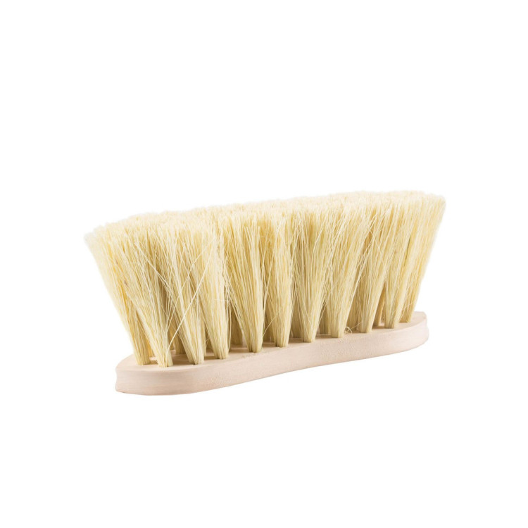 Cepillo duro Horze madera y cerdas naturales 8 cm