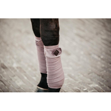 Bandas de polo Polar Fleece Velvet Kentucky Púrpura Rosa