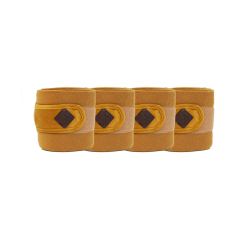 Bandas de polo Polar Fleece Velvet Kentucky Mostaza Amarillo