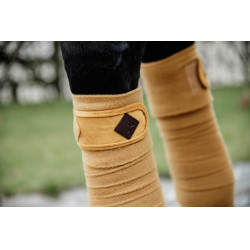 Bandas de polo Polar Fleece Velvet Kentucky Mostaza Amarillo