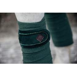 Vendas de polo Polar Fleece Velvet Pearls Kentucky Verde abeto Vendas de polo Polar Fleece Velvet Pearls Kentucky Verde abeto