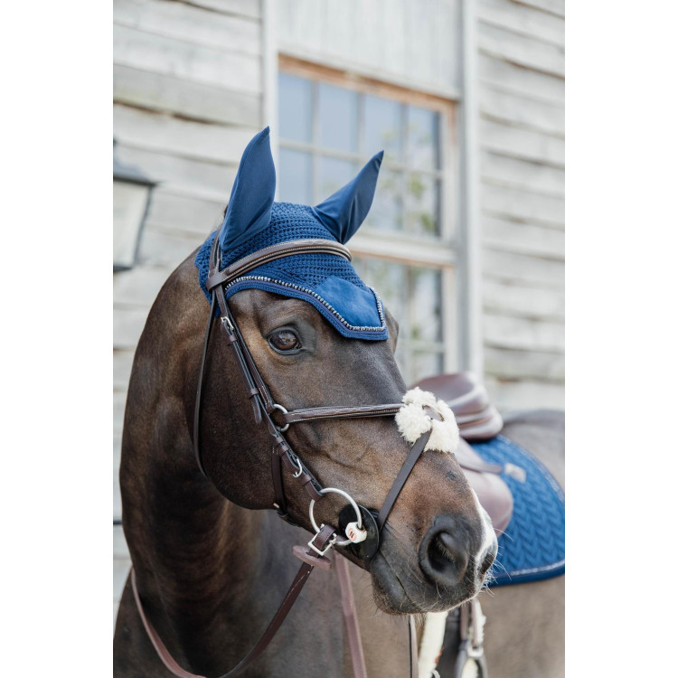 Bonete Wellington Terciopelo Perlas Kentucky