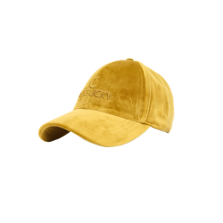 Gorra de béisbol de terciopelo Kentucky Mostaza Amarillo Gorra de béisbol de terciopelo Kentucky Mostaza Amarillo