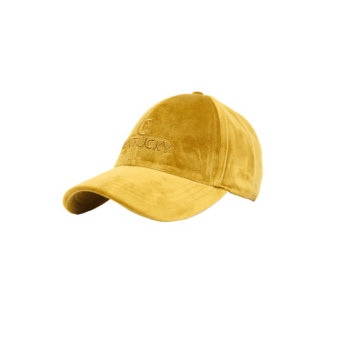Gorra de béisbol de terciopelo Kentucky Mostaza Amarillo Gorra de béisbol de terciopelo Kentucky Mostaza Amarillo