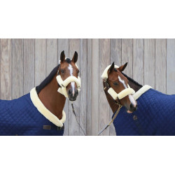 Fundas de borrego para cabezada 4 piezas Kentucky