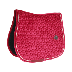 Silla de montar Velvet jumping Kentucky Fucsia Rosa