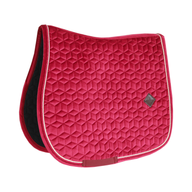 Silla de montar Velvet jumping Kentucky Fucsia Rosa
