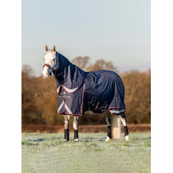Cobertura de exterior LeMieux Kudos 200 g Azul marino modelo antiguo Cobertura de exterior LeMieux Kudos 200 g Azul marino modelo antiguo