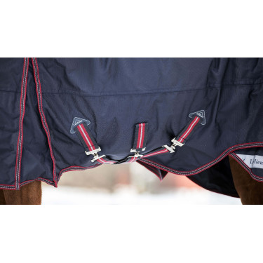 Cobertura de exterior LeMieux Kudos 200 g Azul marino modelo antiguo Cobertura de exterior LeMieux Kudos 200 g Azul marino modelo antiguo