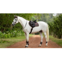 Mantilla LeMieux Loire Classic Close Contact Square Nuez Marrón