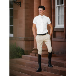 LeMieux Hombres Elite Classic Breech plisado Beige