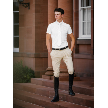 LeMieux Hombres Elite Classic Breech plisado Beige