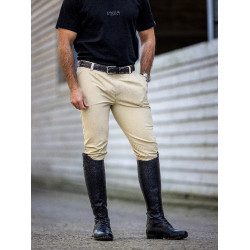 LeMieux Hombres Elite Classic Breech plisado Beige