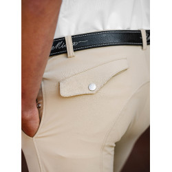 LeMieux Hombres Elite Classic Breech plisado Beige