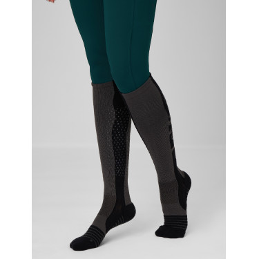 Calcetines de silicona LeMieux Performance Grafito Gris