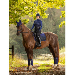 Mantilla LeMieux Spectrum Dressage Square Azul tinta