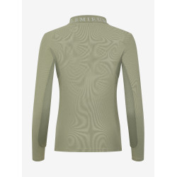 Polo de manga larga Sport LeMieux Helecho Verde